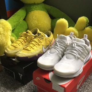 Kobe nxt 360 and Nike presto